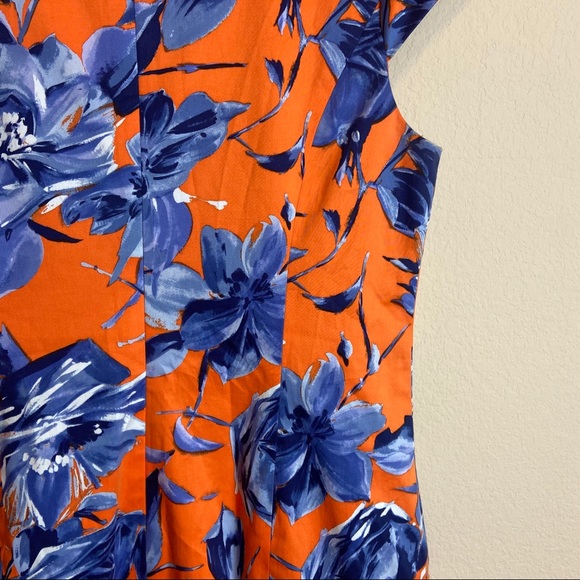 J.Crew Collection Floral Dress Size 10 - Picture 11 of 14